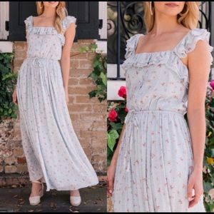 Gal Meets Glam Floral Maxi Dress